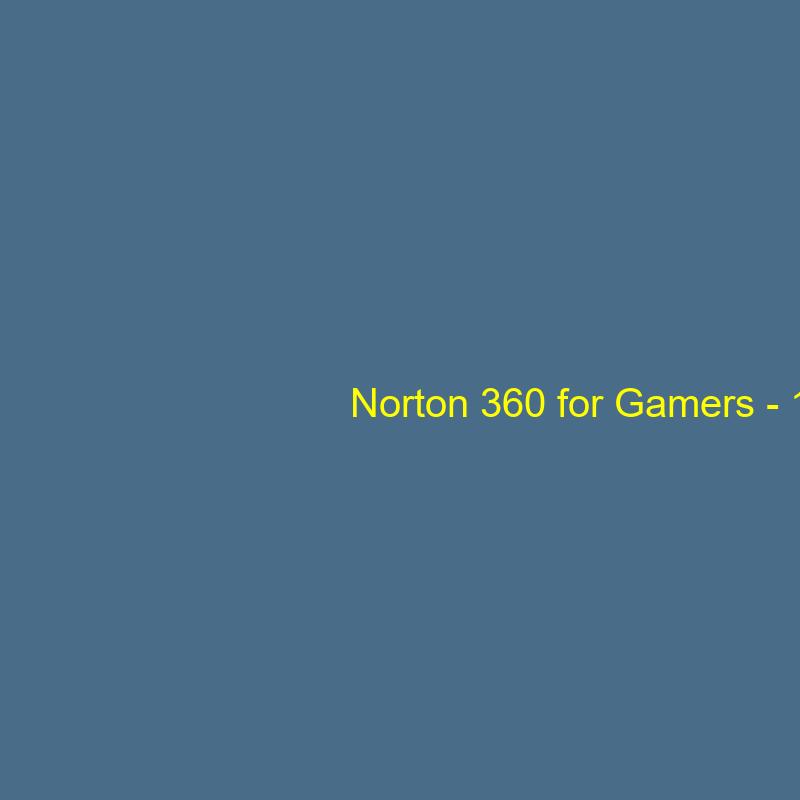 Norton 360 for Gamers - 1-Year / 3-Devices - Global
