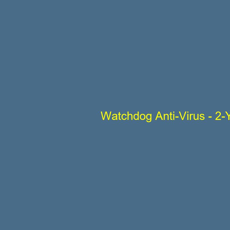 Watchdog Anti-Virus - 2-Year / 1-PC